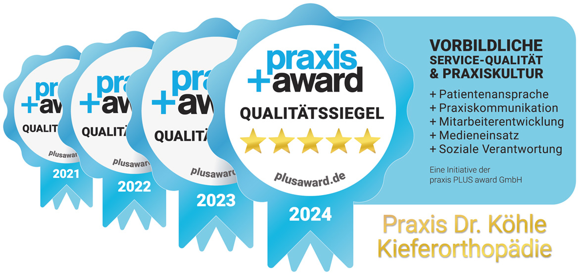 März 2024 – Erneut den Praxis+Award erhalten!